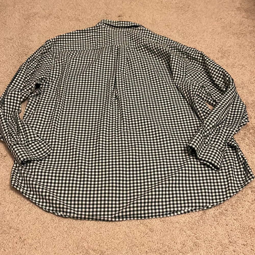 Vineyard Vines Tucker Shirt Long Sleeve Mens XXL Green Gingham Plaid - Picture 4 of 5